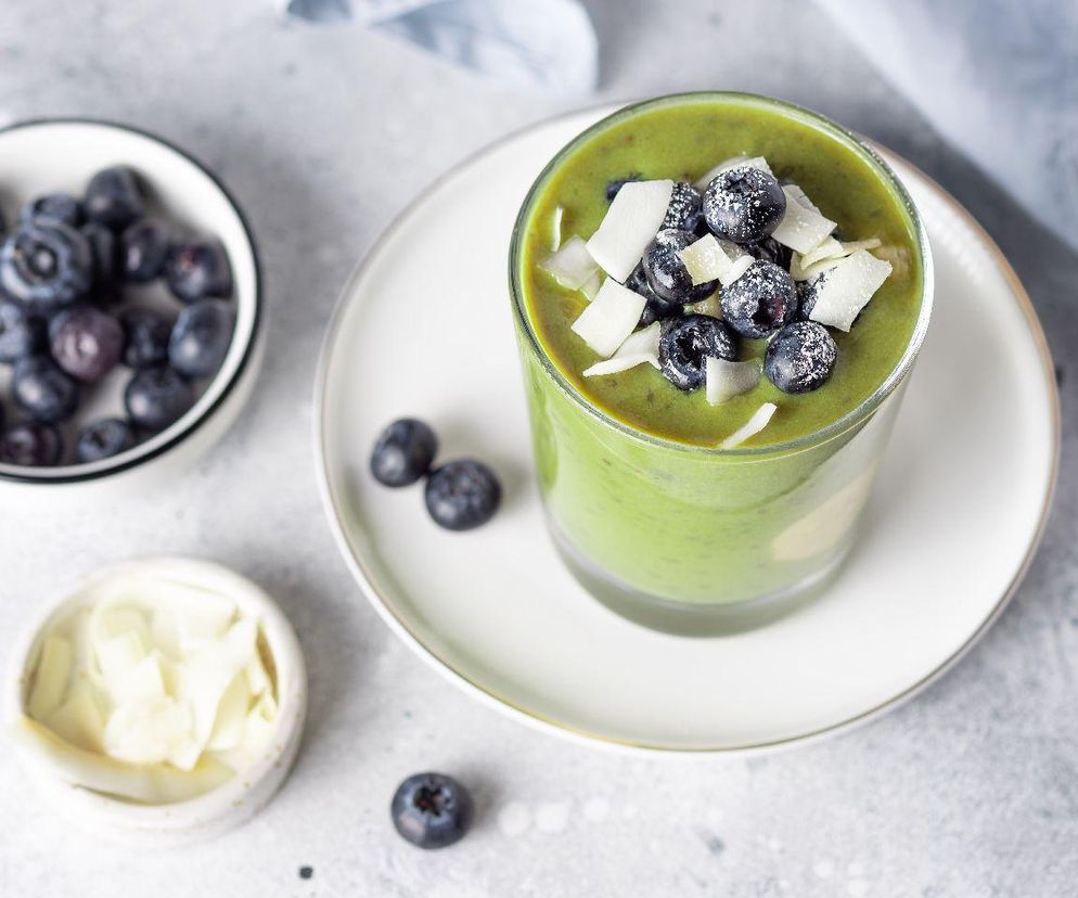 Tylko 4 zdrowe składniki i 5 minut pracy. Ten zielony budyń smakuje pysznie i podkręca metabolizm 