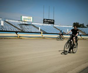 Rowerowa stolica Polski na stadionie 