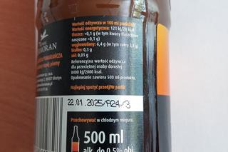 GIS ostrzega przed piwem bezalkoholowym z Warmii. Produkt z tej partii należy natychmiast zwrócić