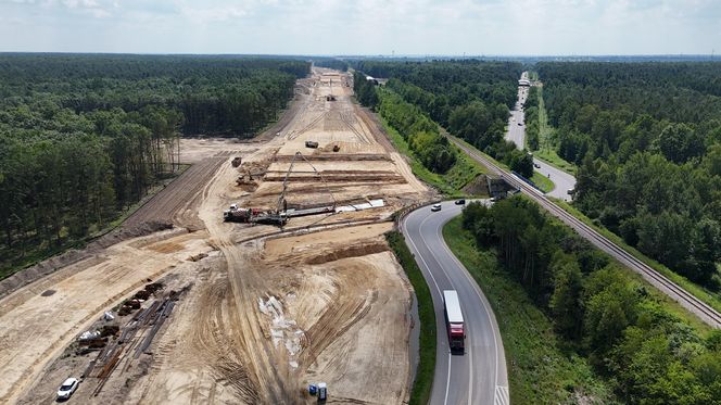 Trwa budowa odcinka S19 Lublin-Lubartów