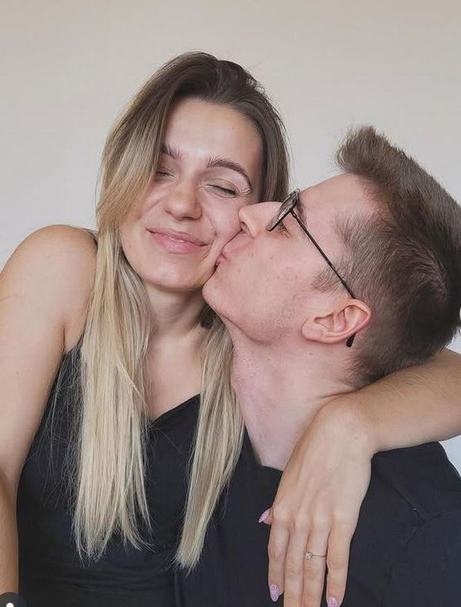 Kamil Semeniuk i jego ukochana Katarzyna