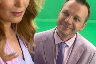 Nowa czołówka Barw szczęścia po wakacjach 2023. Karolina (Marta Dąbrowska), Bruno (Lesław Żurek)