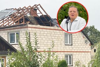 Pięć minut od śmierci. Na dom pani Alicji i jej męża spadł dron. Kobieta wierzy w boską interwencję