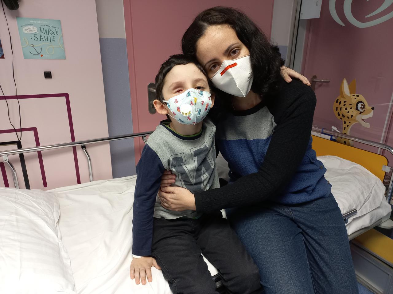 Wojna przerwała im walkę o zdrowie. Mali pacjenci z Ukrainy trafili do Centrum Zdrowia Dziecka