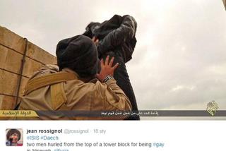 IS przeprowadziło publiczne egzekucje. Gejów zrzucono z wieży