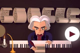 Google Doodle w urodziny Ludviga van Beethowena! Najlepsze Google Doodle EVER!