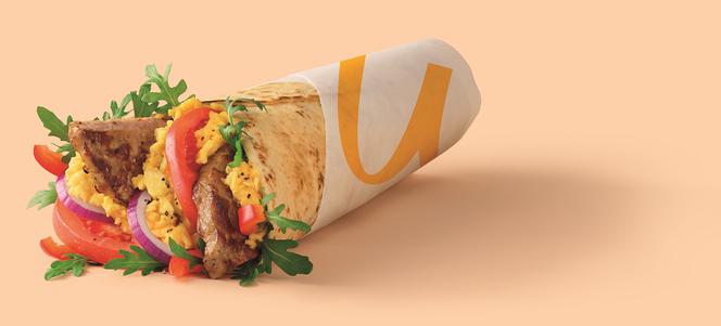 Śniadaniowy McWrap® Jajecznica i Wieprzowina