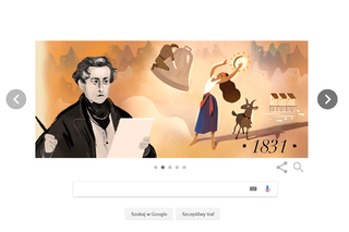 Victor Hugo - kim był? 5 ważnych faktów o bohaterze Google Doodle 30.06.2017