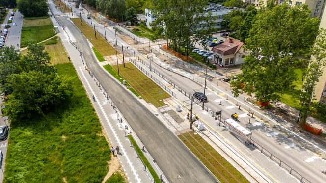 Tramwaj na Stegny w Warszawie