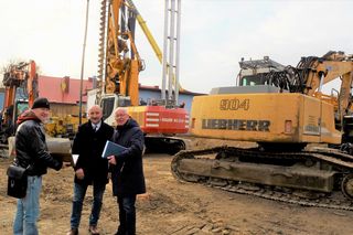 Rozbudowa szpitala w Chmielniku koło Kielc. Luty 2025
