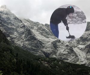 W Tatrach spadł śnieg. Na Kasprowym Wierchu koniecznie było spore odśnieżanie [ZDJĘCIA, WIDEO]