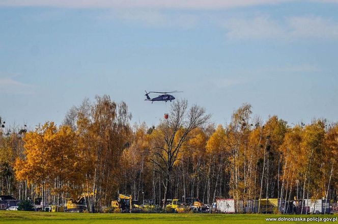 Wrocław. Ćwiczenia na terenie Portu Lotniczego im. Mikołaja Kopernika [ZDJĘCIA].