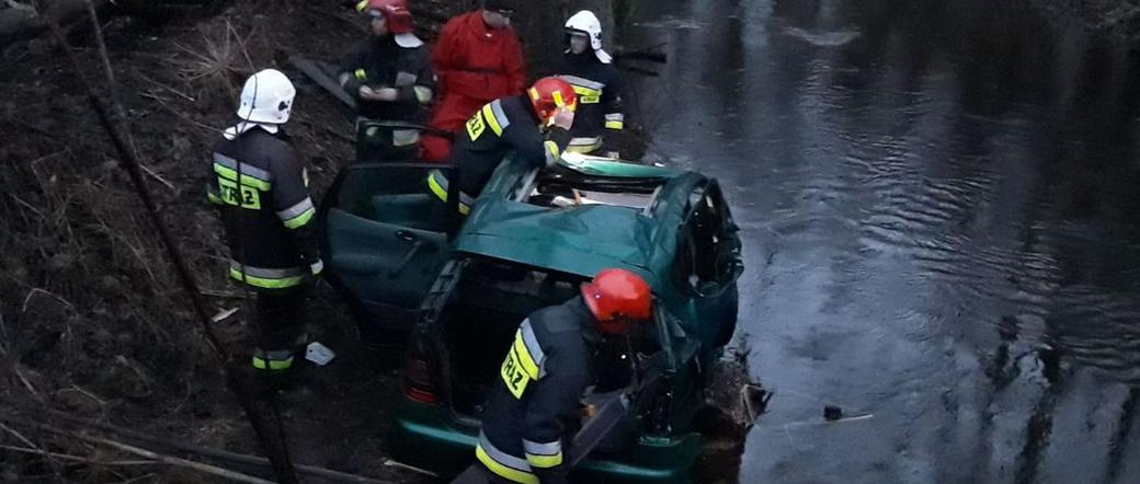 Wypadek w Człuchowie