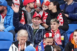 Szał na trybunach podczas meczu Polska - Nowa Zelandia