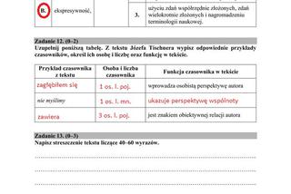 Arkusze CKE - matura j. polski - poziom podstawowy 8.06.2020 r. - ODPOWIEDZI