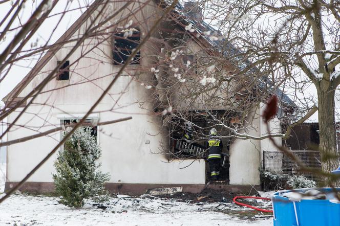 Duszniki pożar dzieci