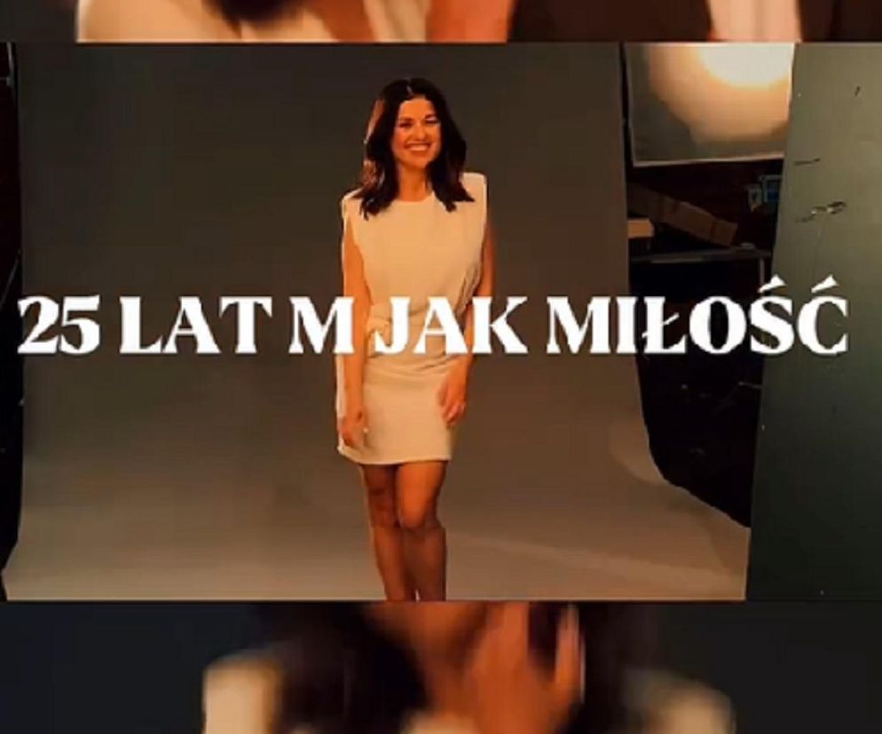 M jak miłość sesja. Katarzyna Cichopek (Kinga), Piotrek (Marcin Mroczek)