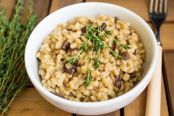 Kaszotto z grzybami - prosty przepis na superfood po polsku