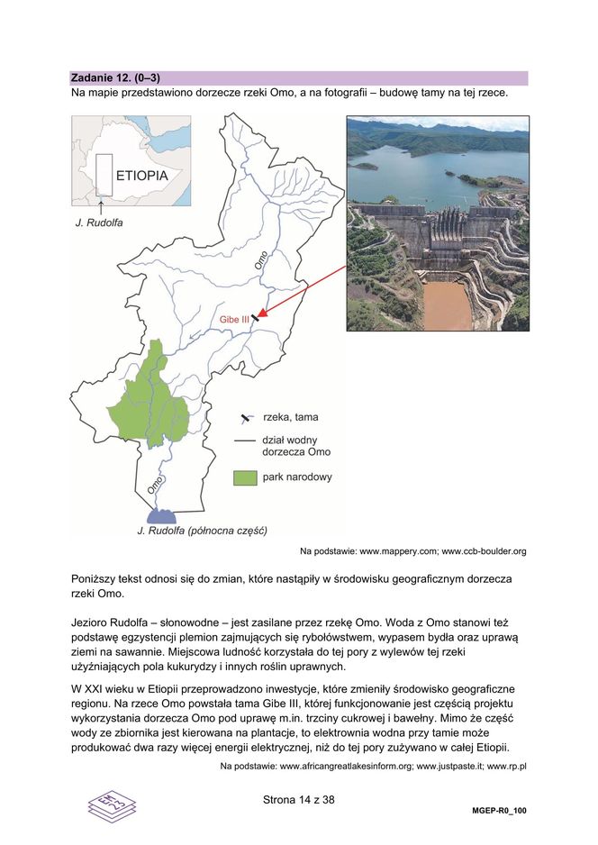 Matura 2025 geografia - arkusz CKE 15.05.2025 - Formuła 2023