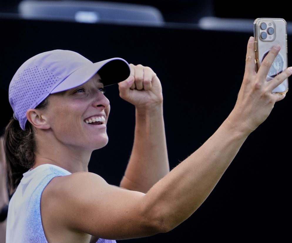 Iga Świątek została zapytana, czy lubi alkohol. Postawiła sprawę jasno