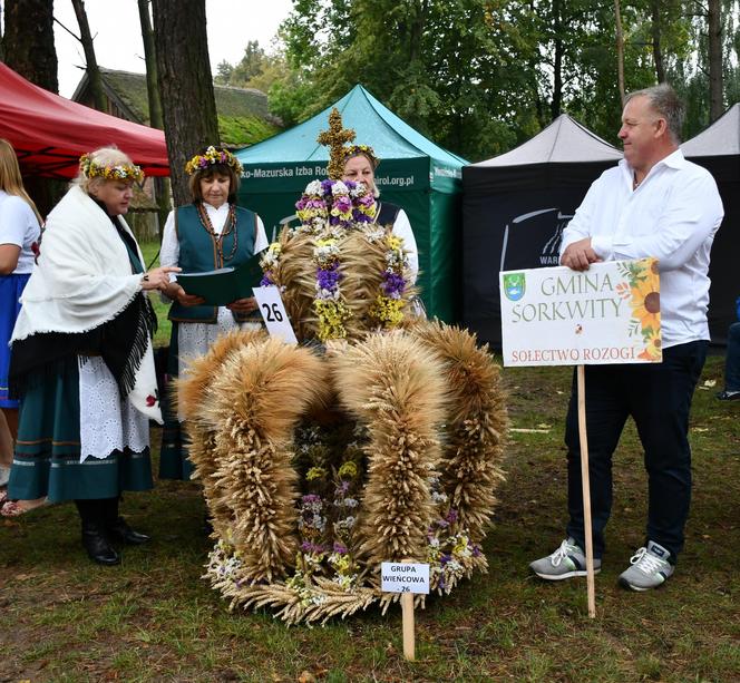 Dożynki wojewódzkie w Olsztynku 2024. Tłumy na wydarzeniu. „To był trudny rok” [ZDJĘCIA]