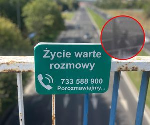 Życie jest warte rozmowy. Na wiaduktach w Lublinie pojawiły się tabliczki dla ludzi w kryzysie