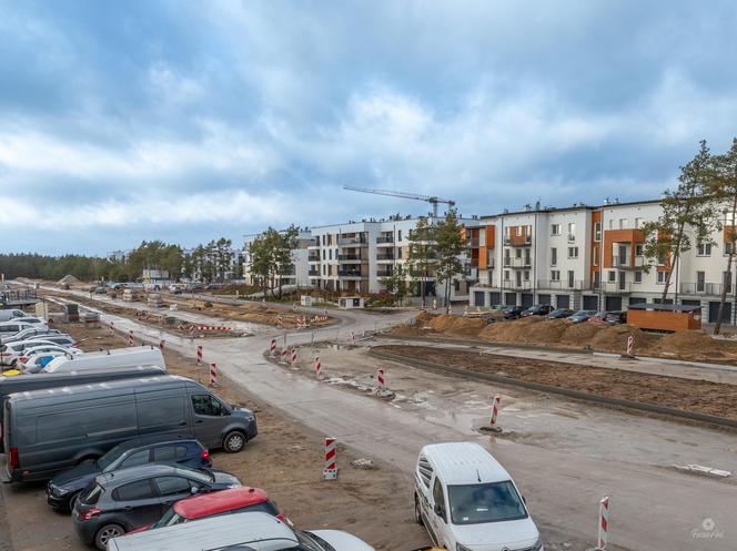 Na toruńskim osiedlu Jar powstaną nowe drogi. Zdjęcia z terenu inwestycji