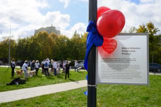 Poznań/ Otwarto Skwer Wielkiej Orkiestry Świątecznej Pomocy przy nowym szpitalu pediatrycznym