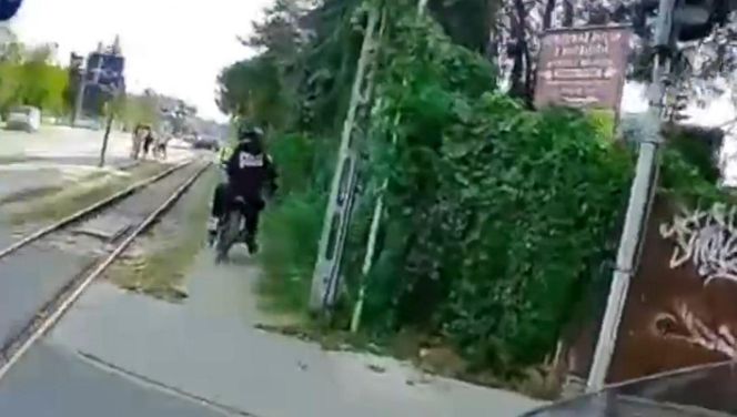 Szaleńcza ucieczka ulicami Piaseczna