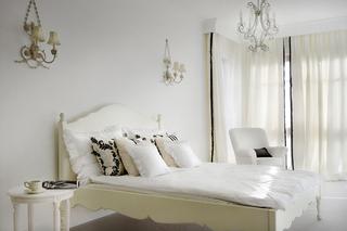 Sypialnia w lekkim stylu francuskim
