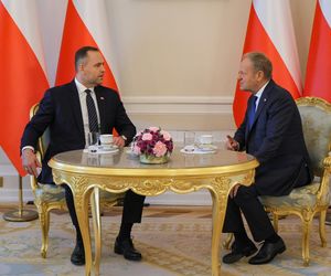 Spotkanie prezydenta Karola Nawrockiego z premierem Donaldem Tuskiem