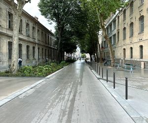 Szkolne ulice w Paryżu