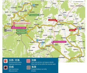 Tour de Pologne: Trasa VII etapu