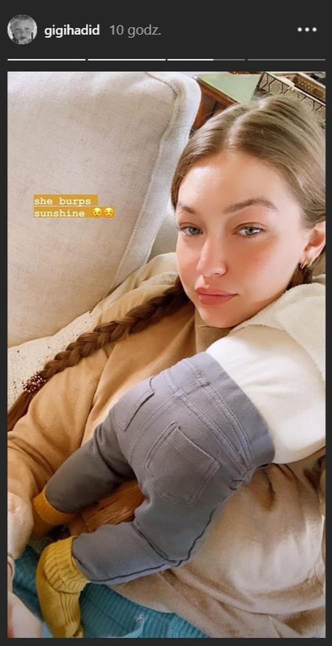 Gigi Hadid z córką