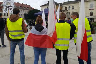 Protest rolników w Bydgoszczy 