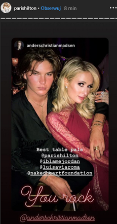 Paris Hilton i Jordan Barrett