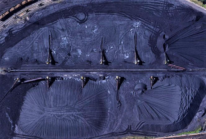 Szczecin w szczególe według Google Earth