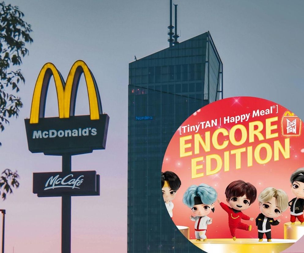 McDonald’s zaprasza do świata K-popu!  Figurki TinyTAN BTS dostępne w każdym zestawie Happy Meal