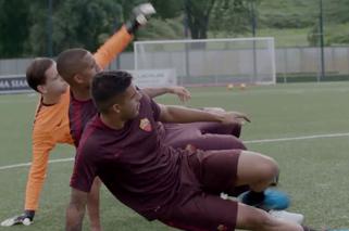 Wojciech Szczęsny i koledzy z AS Roma trenują... breakdance!