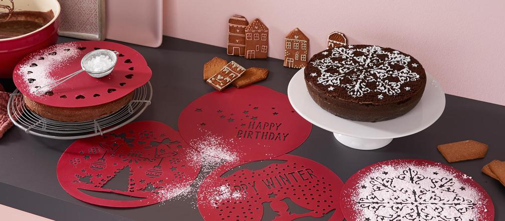 Szablony do dekorowania wypieków cukrem pudrem