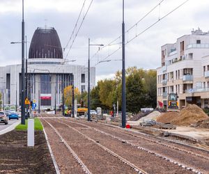 Budowa tramwaju do Wilanowa na kilka tygodni przed otwarciem