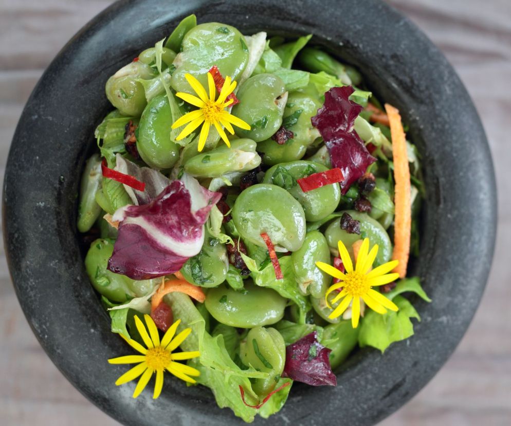 Bób smazony ma maśle