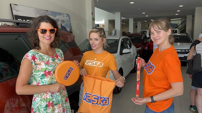 Eska Summer City Olsztyn - wizyta u motoryzacyjnego partnera Dacia Alcar