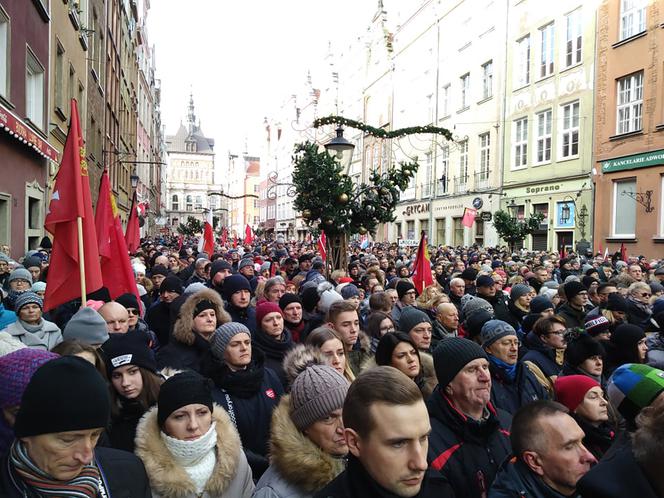 Gdańsk. Pogrzeb Pawła Adamowicza 19.01.2019