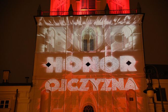 „Ojcowie Niepodległej” – wyjątkowy mapping na Wieży Trynitarskiej w Lublinie przed 11 listopada