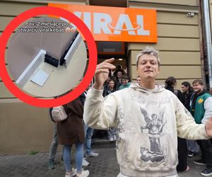 Zdewastowana łazienka w VIRAL Kebab w Krakowie. Lokal Friza i Przemka Pro znowu pod ostrzałem [WIDEO]
