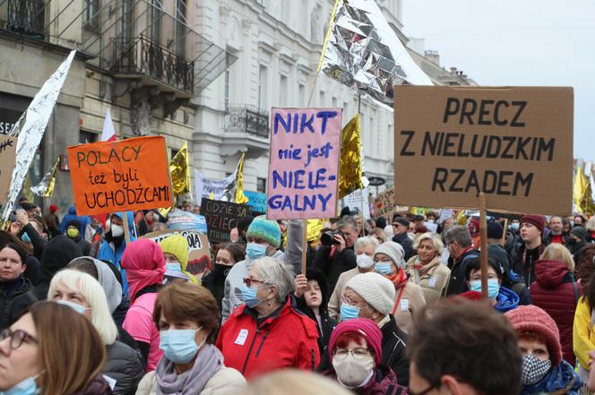 Marsz solidarności z uchodźcami 