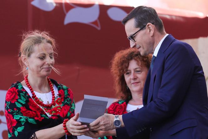 Święto Wdzięczni Polskiej Wsi w Miętnem koło Garwolina z udziałem premiera i ministrów