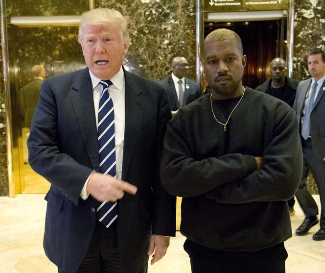 Kanye West i Donald Trump