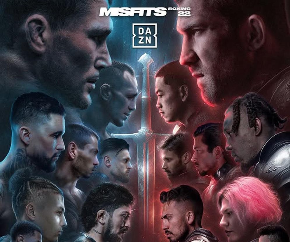 Misfits Boxing 22: Transmisja na żywo, PPV. Gdzie oglądać galę z Amadeuszem Ferrarim i Natanem Marconiem?